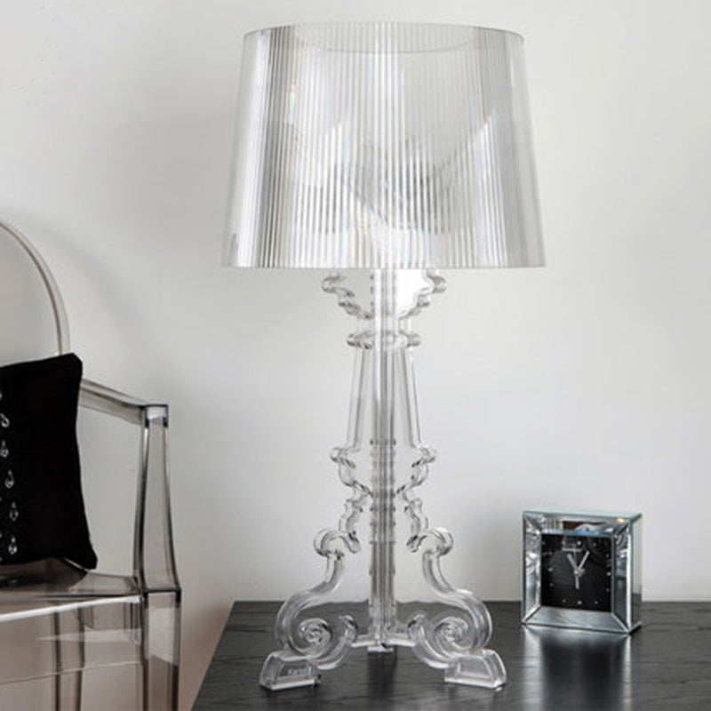 Baroque Ghost Table Lamp Study Acrylic Transparent 0 - Tophatter Daily Deals