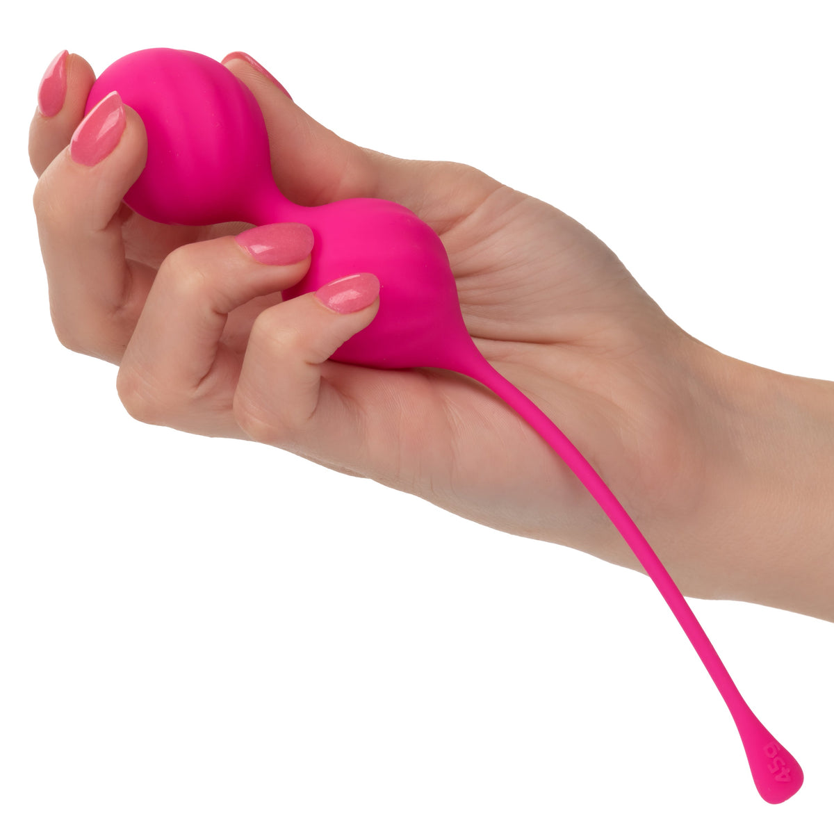 Cal Exotics Kegel Training 2-Piece Set Pink Silicone Weights 25g and 45g for Pelvic Floor Strengthening > Sex Toys For Ladies > Kegel Exercise - Tophatter Daily Deals