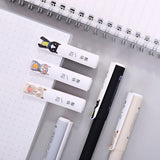 Black Gel Pen Full Needle Tube Water Pen Signature Pen Gel Pen 0 - Tophatter Daily Deals