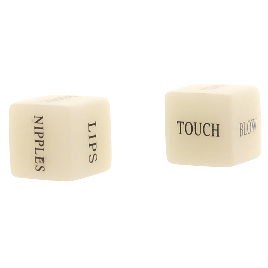 Glow in the Dark Erotic Dice - Tophatter's Adult Products Sensual Love > Games - Tophatter Daily Deals