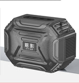 Bluetooth Speaker Overweight Subwoofer Mobile Phone Wireless Car Waterproof Mini Speaker Grey 0 - Tophatter Daily Deals