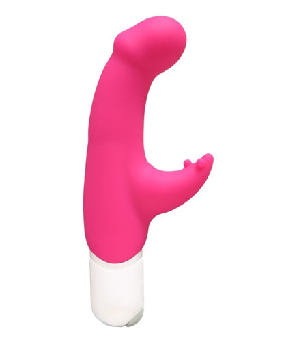 Joy Mini Vibrator Pink Wireless G-Spot and Clitoral Stimulator > Vibrators > Ladies > Rabbit - Tophatter Daily Deals