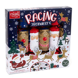 6 Racing Reindeer Christmas Crackers | Family Crackers with Pull-Back Reindeers Christmas Cracker - Tophatter Daily Deals