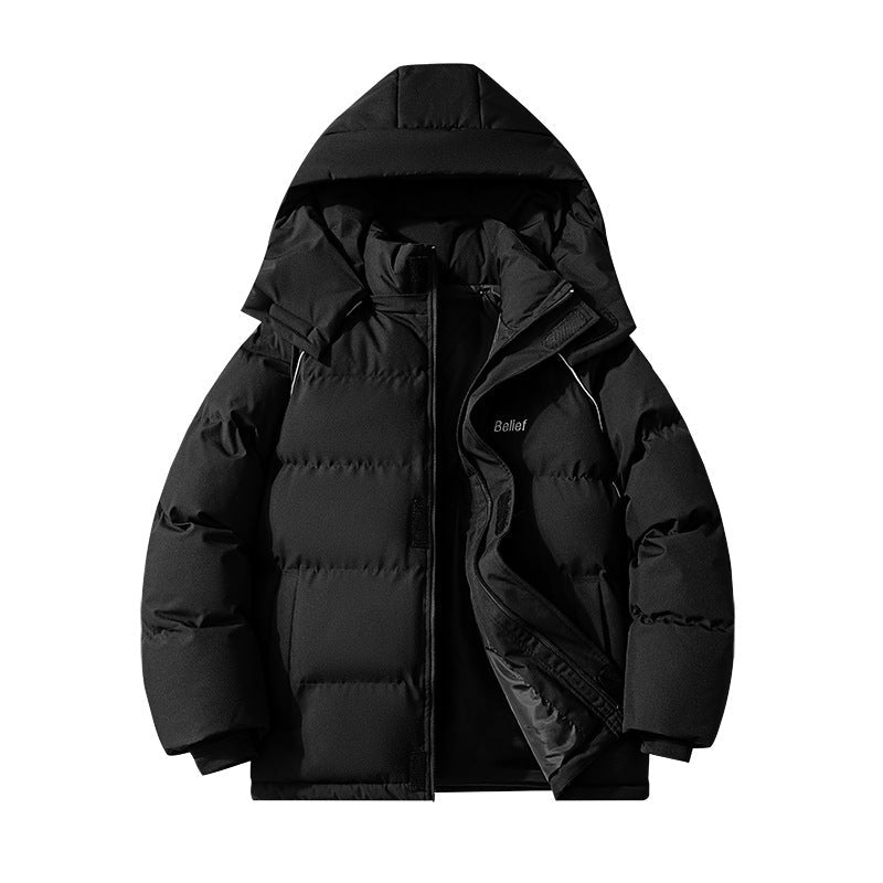 Waterproof Cozy Jacket - Hooded Puffer, Polyester, Commute 3D Changing Face Moving Picture Frame - Tophatter Daily Deals