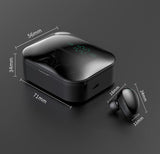 Bluetooth Earphone Stereo Headphone Wireless Earbuds Heads 0 - Tophatter Daily Deals