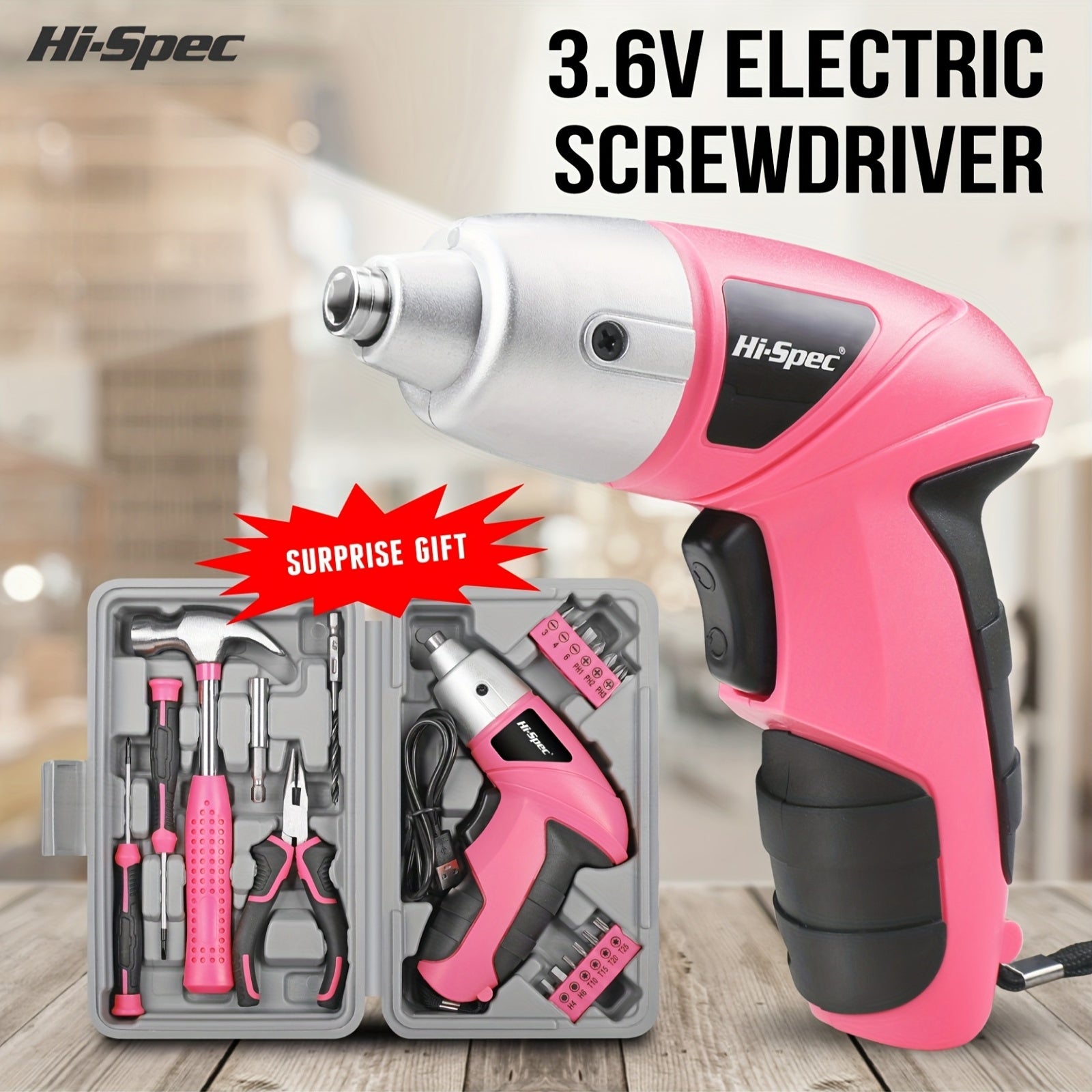 Cordless Electric Screwdriver Tool Set Tools > Other Tools > Drill & Screwdriver Accessories - Tophatter Daily Deals