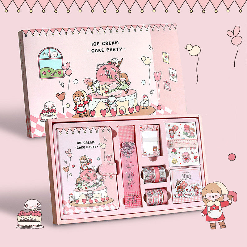 187 Pieces Of Gift Box Three-dimensional Title Hand Book Sweetberry Cream Party 0 - Tophatter Daily Deals