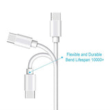 Black Fast Charging Cable Charger Adapter 0 - Tophatter Daily Deals