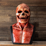 Bloody Latex Skull Mask Realistic Horror Halloween Prop Red 3D Changing Face Moving Picture Frame - Tophatter Daily Deals