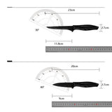 A Full Set Of Kitchen Knives 17 Stainless Steel Knives 0 - Tophatter Daily Deals