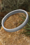 Silvery Stretchy Metal Wide Bangle Bracelets - Tophatter Daily Deals