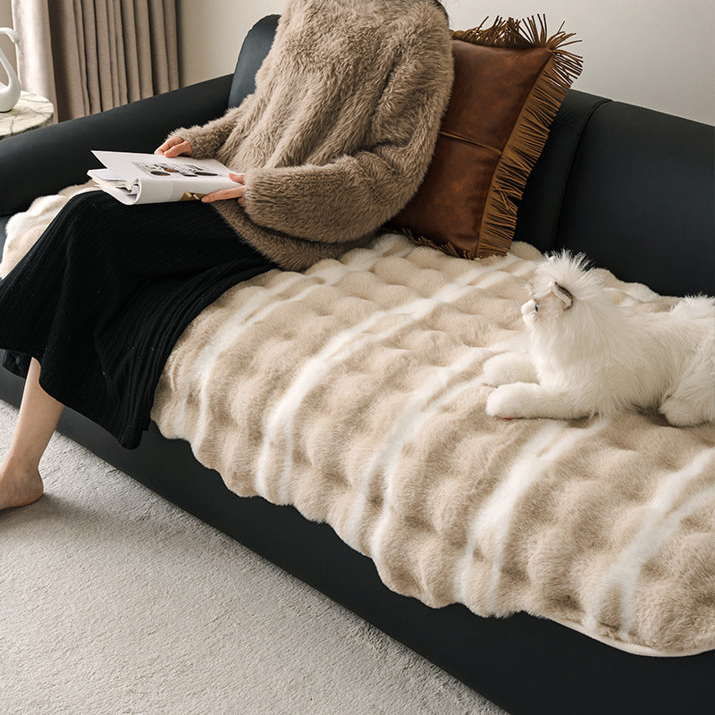 Autumn And Winter Thickening Irregular Sofa Cushion 0 - Tophatter Daily Deals