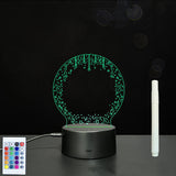 3D Acrylic Board Handwriting Message Board LED Light 0 - Tophatter Daily Deals