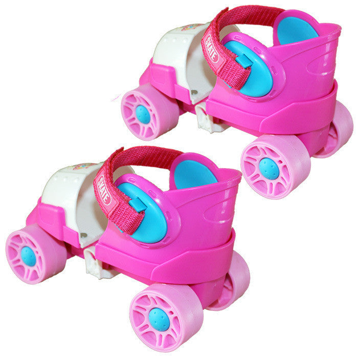Baby Beginner Four Roller Skating Shoes B 0 - Tophatter Daily Deals