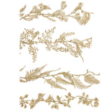 170cm Gold Leaf Garland Glitter Garland Christmas | Artificial Vine Christmas Tree Garlands | Leaf Garland - Design Varies One Supplied Garland - Tophatter Daily Deals