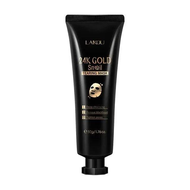Gold Foil Snail Tear-Off Mask Hydrating Bracelets - Tophatter Daily Deals