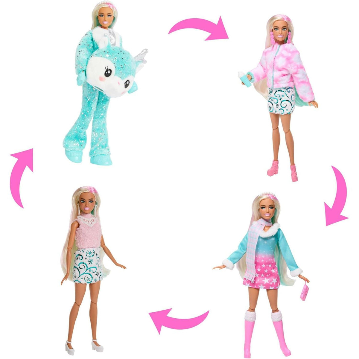 Barbie Cutie Reveal Christmas Advent Calendar | Barbie Doll Kids Advent Calendar Advent Calendar - Tophatter Daily Deals