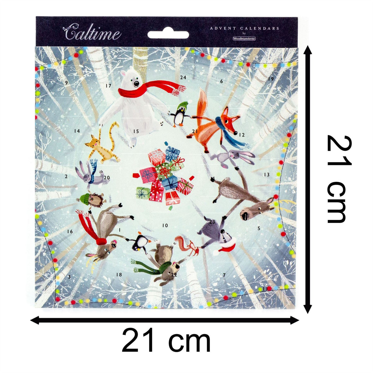 Celebration in the Forest Christmas Advent Calendar Picture Advent Calendar 21cm Advent Calendar - Tophatter Daily Deals
