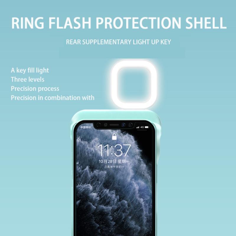 Beauty Fill Light Cover Beauty Phone Case Shell Selfie Light Up Case 0 - Tophatter Daily Deals