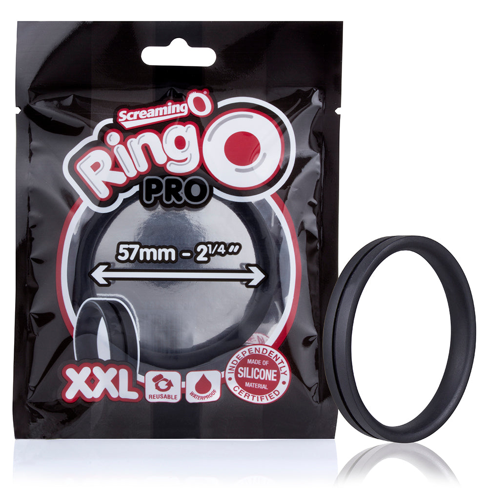 RingO Pro XXL – Stretchy 2.25 Inch Diameter Silicone Erection Enhancer Ring > Cock Ring > Single - Tophatter Daily Deals