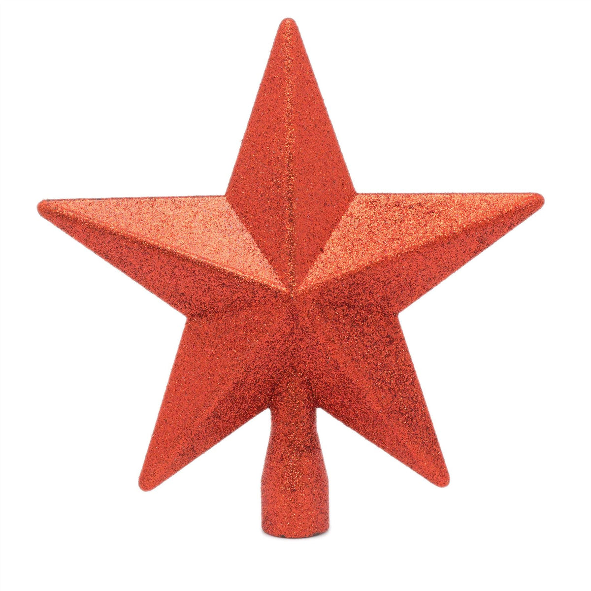 Stylish Red Star Christmas Tree Topper | Christmas Tree Star Xmas Star Tree Topper | Red Christmas Tree Decorations Tree Decoration - Tophatter Daily Deals