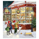 Christmas Advent Calendar The Toy Shop at Christmas Traditional Advent Calendar Advent Calendar - Tophatter Daily Deals