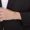 Stainless Steel Bamboo Shape Bracelet Bracelets - Tophatter Daily Deals