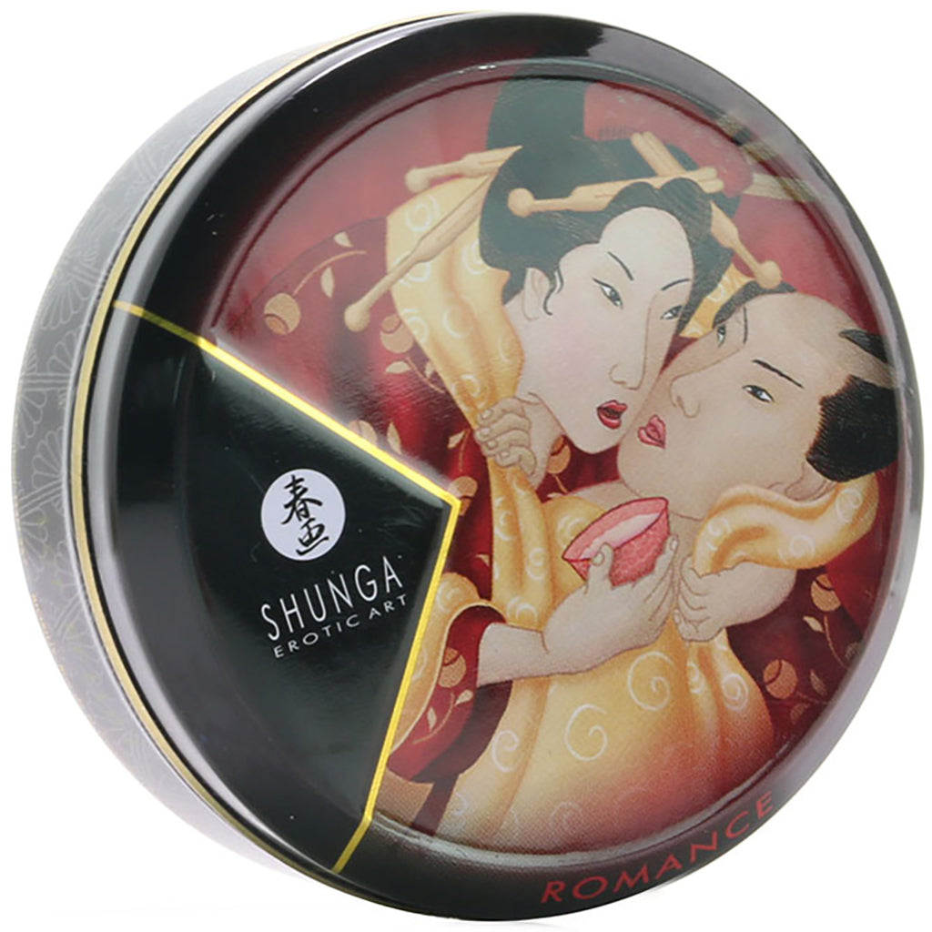Romance Mini Massage Candle 1oz/30ml in Strawberry Wine Sensual Love > Massage - Tophatter Daily Deals