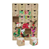 Fill Your Own Christmas Advent Calendar | Large Reusable Advent Calendar 38x26cm Advent Calendar - Tophatter Daily Deals