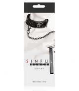 Sinful Black Collar > Bondage Gear > Collars & Leashes - Tophatter Daily Deals