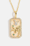 Rhinestone Constellation Pendant Copper Necklace Necklaces - Tophatter Daily Deals