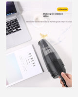 120W Wireless Car Cleaner Rechargeable 0 - Tophatter Daily Deals