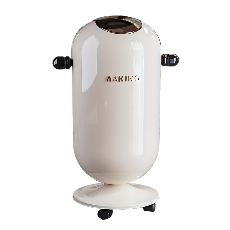 Trash Can with Lid and Wheels Kitchen Bins - Tophatter Daily Deals