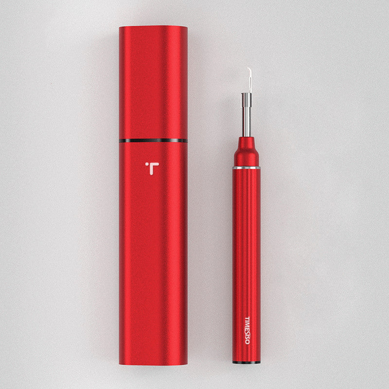 3.9mm WiFi Ear Cleaner Wax Removal Tool Ear Cleaning Camera Otoscope Wireless LED Light Oral Inspection For Android IOS Red USB 0 - Tophatter Daily Deals