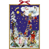 Angels on Christmas Eve Advent Calendar | Traditional Large Advent Calendar Advent Calendar - Tophatter Daily Deals