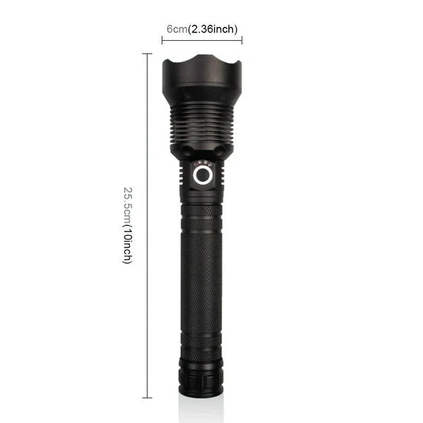 AFCAT FA-X92 LED TACTICAL FLASHLIGHT - Tophatter's Army Deals OUTDOOR - Tophatter Daily Deals
