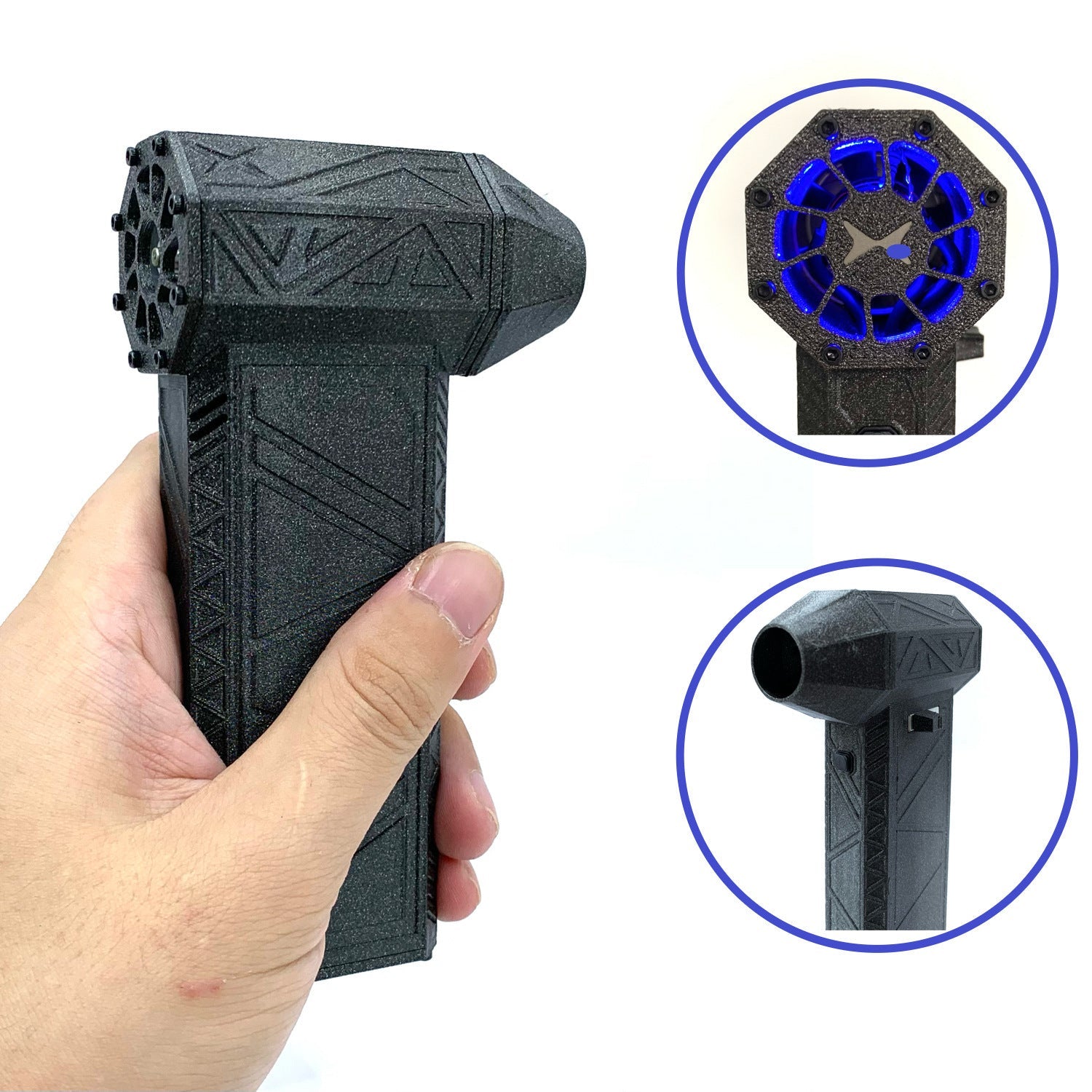 Booster Fan Turbojet Fan Multi-purpose Built-in Battery 0 - Tophatter Daily Deals