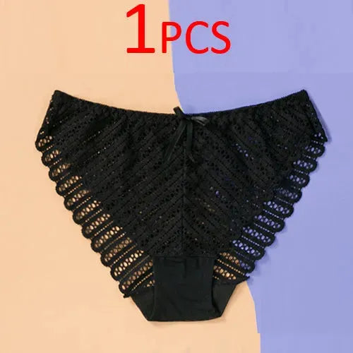Sexy Lingerie Panties Women's Ladies Panties 2 Items One black One size 0 - Tophatter Daily Deals