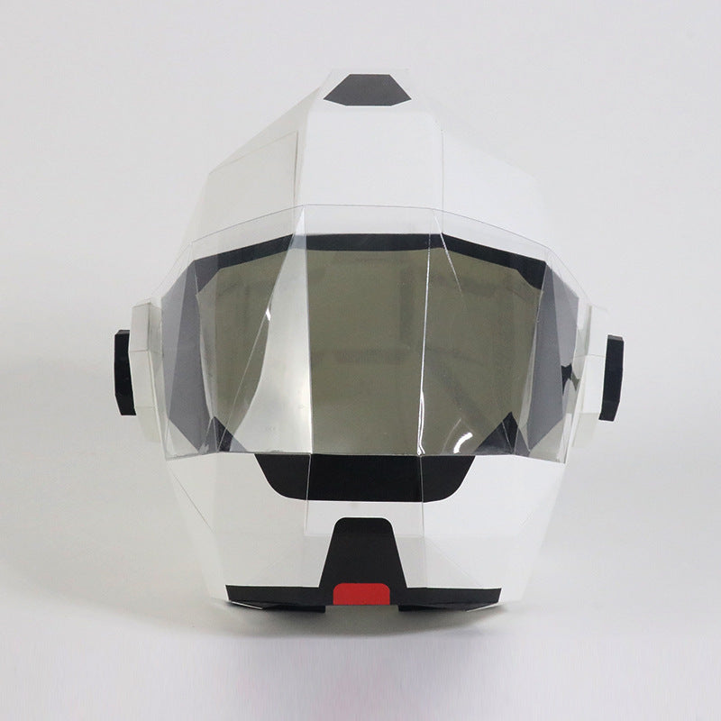 Almighty Guardian Mask Headgear Paper Molded Protective Cover 0 - Tophatter Daily Deals
