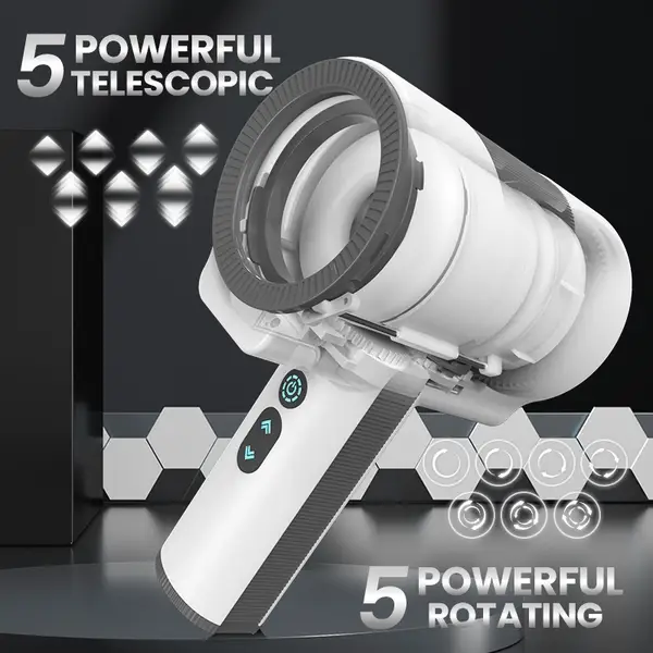 Raiden - Telescopic Rotation Masturbation Cup - Tophatter Daily Deals