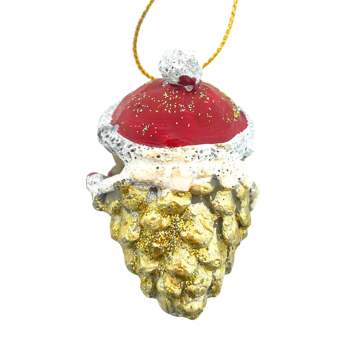 Mice In Gold Cone Resin Hanging Christmas Tree Decoration Gisela Graham 6cm Tree Decoration - Tophatter Daily Deals