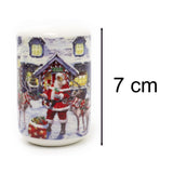 Santa Workshop Christmas Salt and Pepper Pots | Festive Salt & Pepper Set Salt and Pepper Shakers - Tophatter Daily Deals