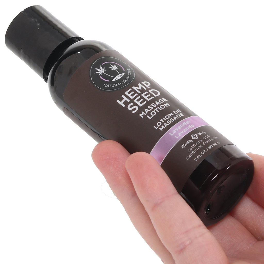 Hemp Seed Massage Lotion 2oz/60ml in Lavender - Tophatter's Adult Products Sensual Love > Massage - Tophatter Daily Deals