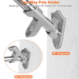 6Ft Stainless Steel Wall Mounted Flag Pole Everything Else - Tophatter Daily Deals