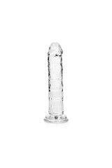 Shots Toys - RealRock - 6" Realistic Dildo with Suction Cup Clear Sex Toy - Tophatter Daily Deals
