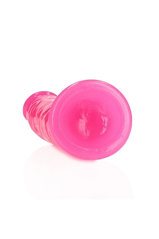 Shots Toys - RealRock - 6" Glow in the Dark Slim Realistic Dildo with Suction Cup Sex Toy - Tophatter Daily Deals