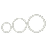 Performance Vs4 Pure Premium (White) – Silicone Cockring Set > Cock Ring > Sets - Tophatter Daily Deals