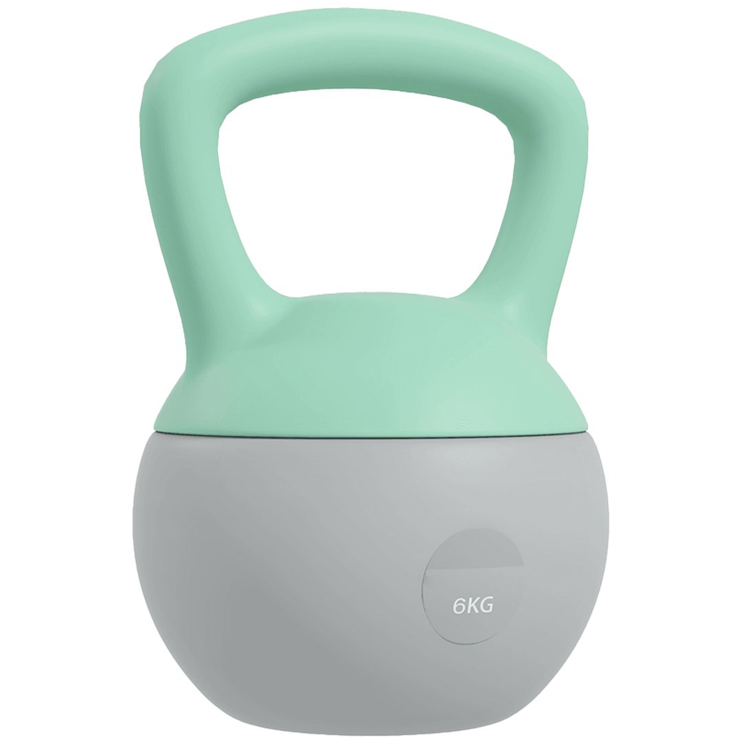 Soft Kettlebell Set - Kettlebell with Soft Body and Non-Slip Handle | Safe & Comfortable for Home & Gym Training 6 KG Kettlebell - Tophatter Daily Deals