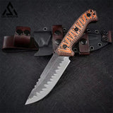 6mm Miller Bros.BIsdes M26 Superhard Stright Knife-GS114 Black KNIVES - Tophatter Daily Deals