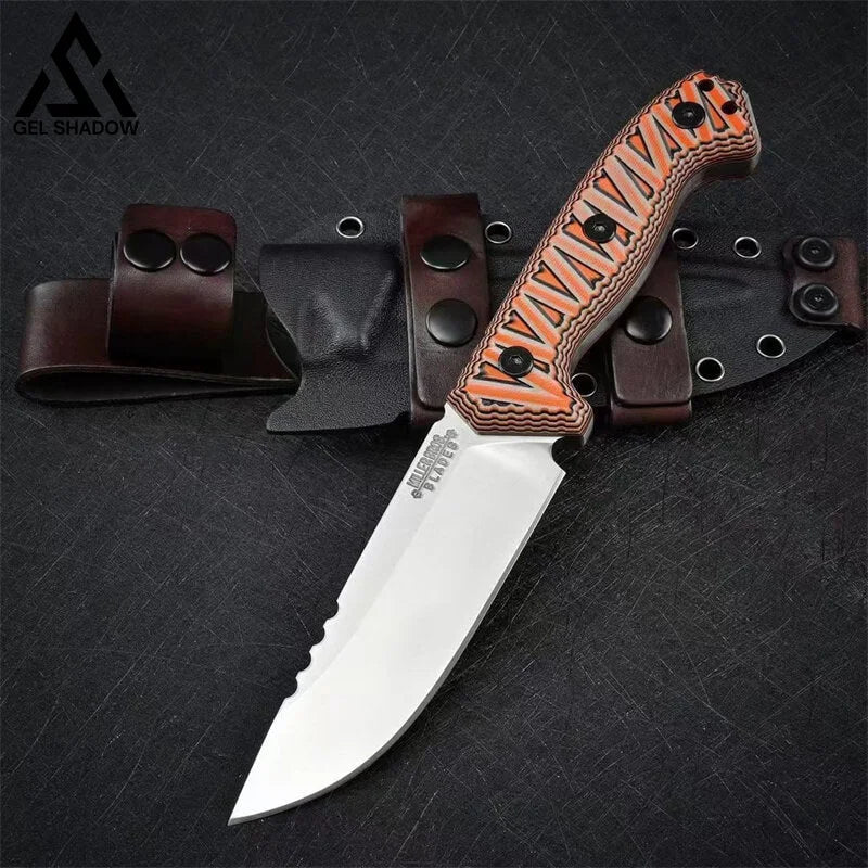 6mm Miller Bros.BIsdes M26 Superhard Stright Knife-GS114 Silver KNIVES - Tophatter Daily Deals